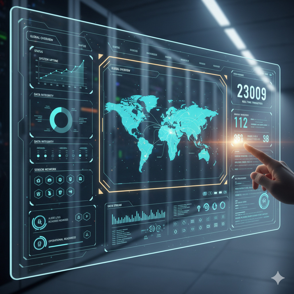 AI Monitoring Dashboard Interface
